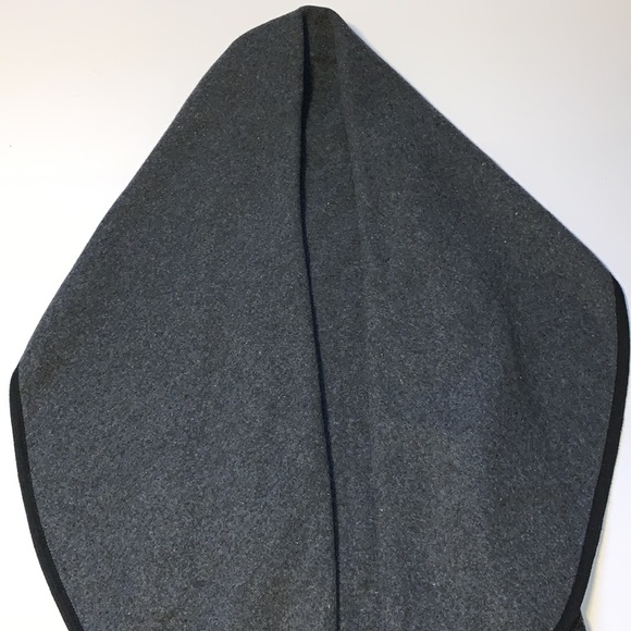 Anthropologie Grey and Black Oversized Cape Vest - Women’s O/S - Picture 2 of 6